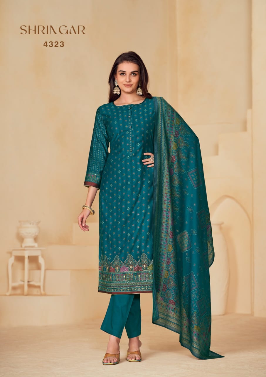 Rang Shringar Printed Dress Material Wholesalers In Delhi
