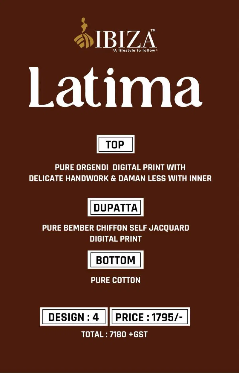 Latima By Ibiza Digital Printed Fancy Salwar Kameez Best Wholesale Shop In Surat