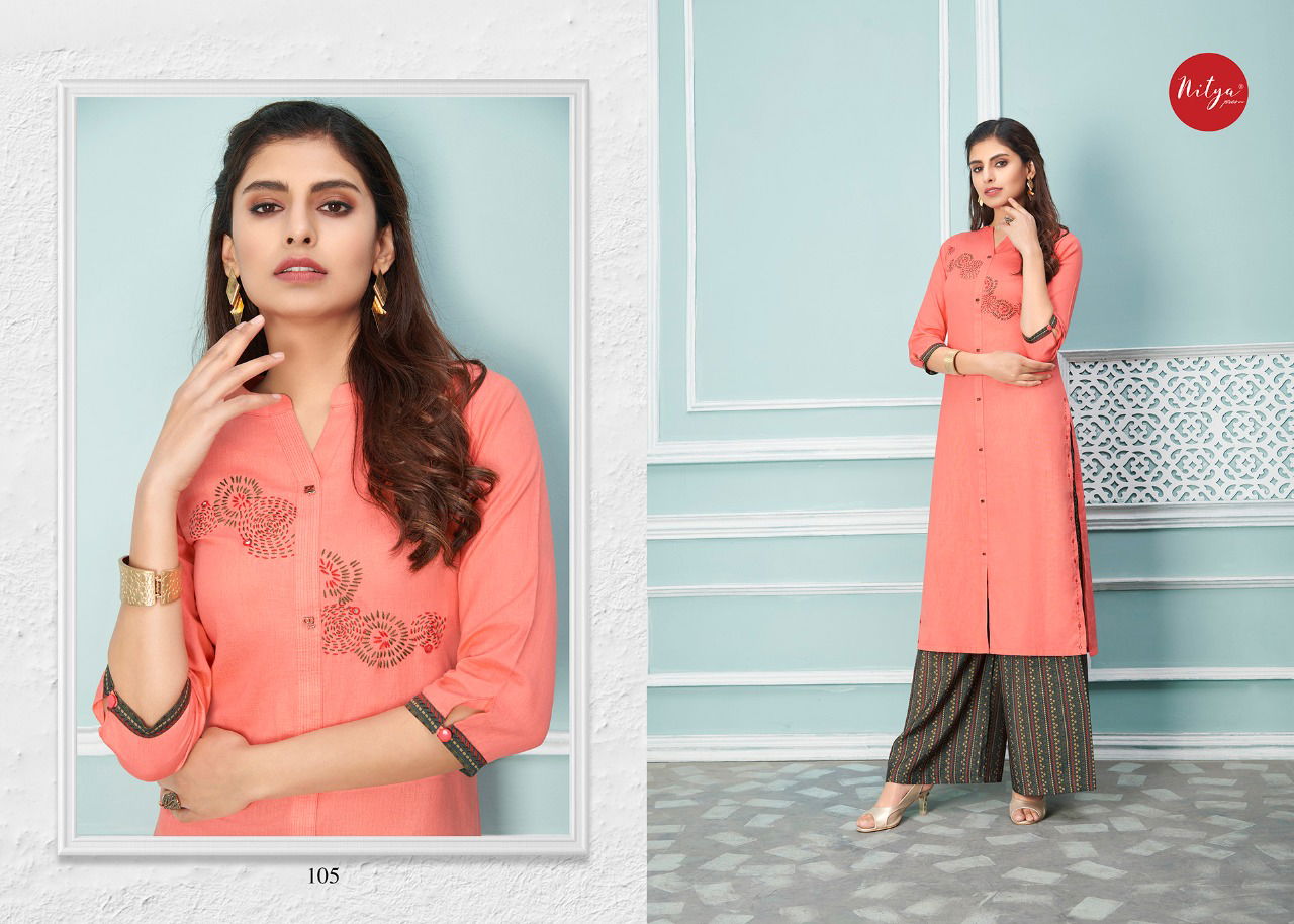 LT FABRICS GLORY Latest Fancy Festive Wear Heavy Designer Rayon Kurtis With Bottom Collection