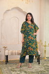 Naisha K 157 Vol 3 Chinon Printed Kaftan With Bottom Bulk Orders In India