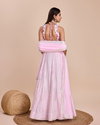 DZ 2236 Light Pink Embroidery Georgette Party Wear Lehenga Choli Wholesale Price In Surat