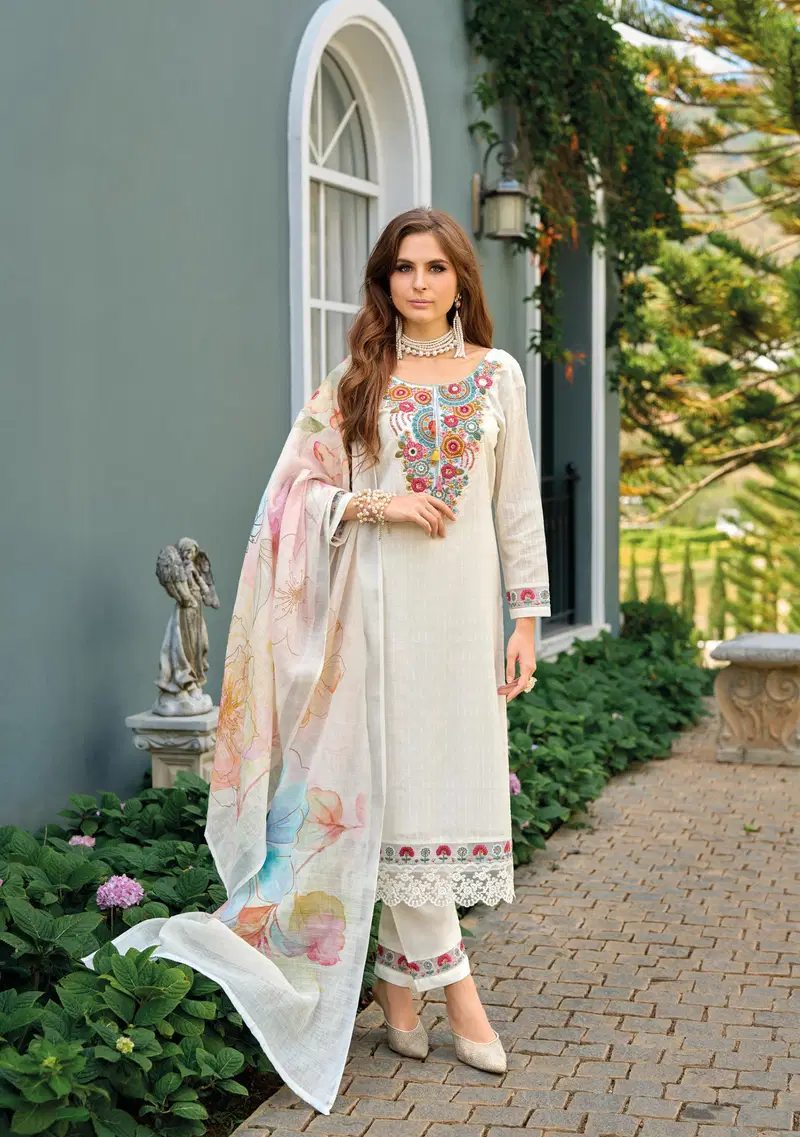 Summer Garden Vol 2 By Kailee Cotton Online Kurti With Bottom Dupatta Wholesale