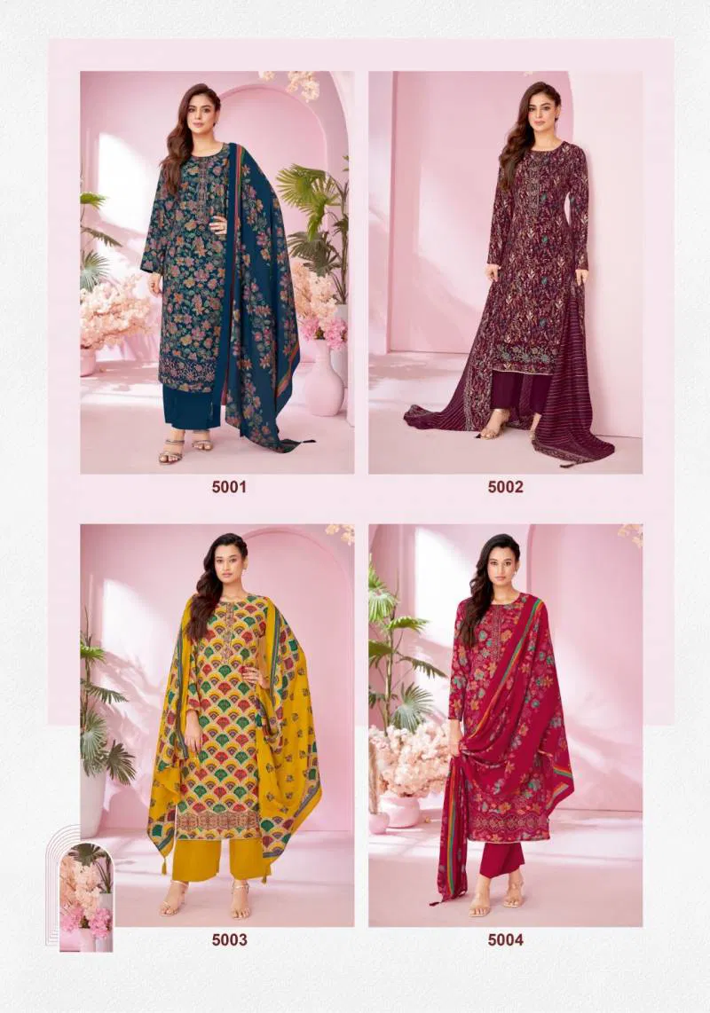 Kanika Vol 5 By Suryajyoti Modal Printed Dress Material Online Wholesale