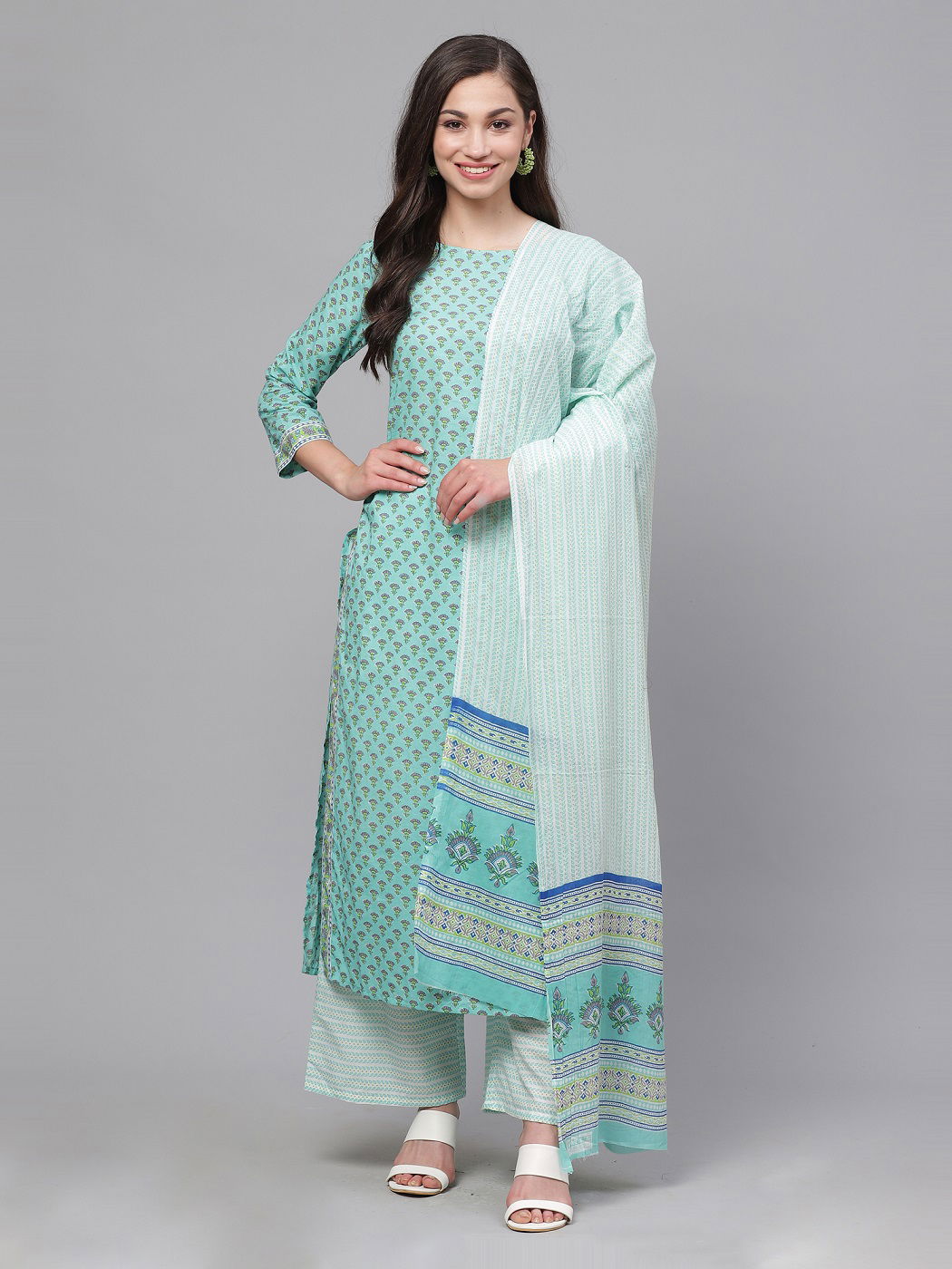 Era Rubi 4 Casual Fancy Regular Wear Ready Made Cotton Plazzo Suit Collection
