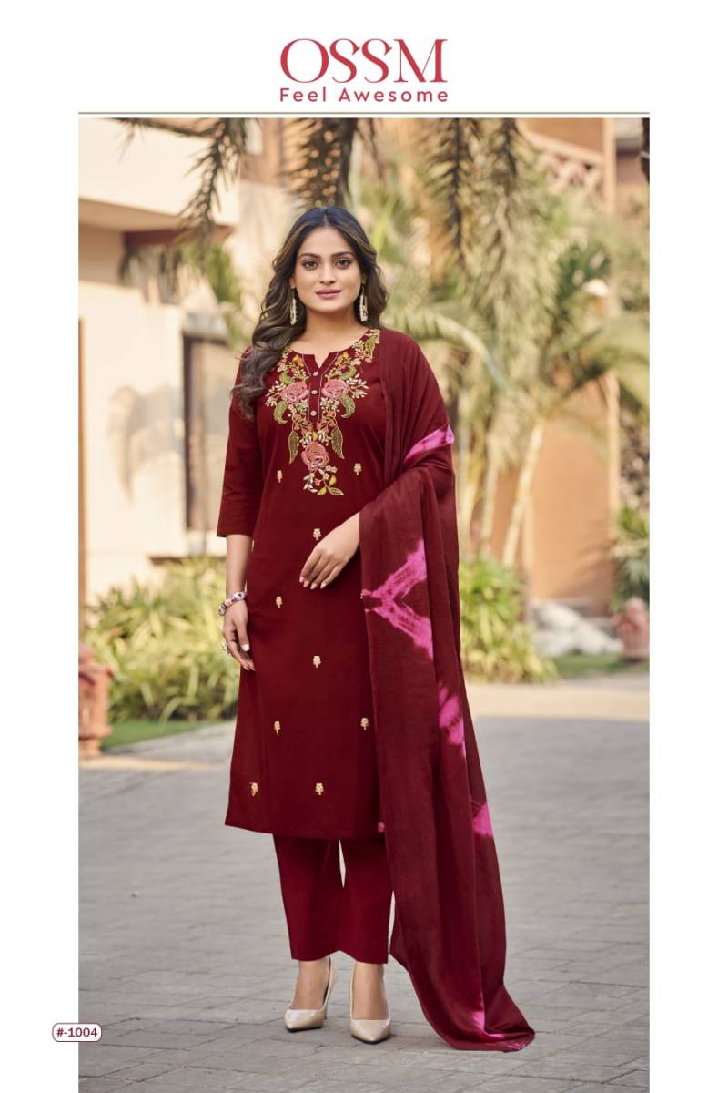 Sargam Vol 3 By Ossm Cotton Flex Kurti Bottom With Dupatta Best Wholesale Shop In Surat
