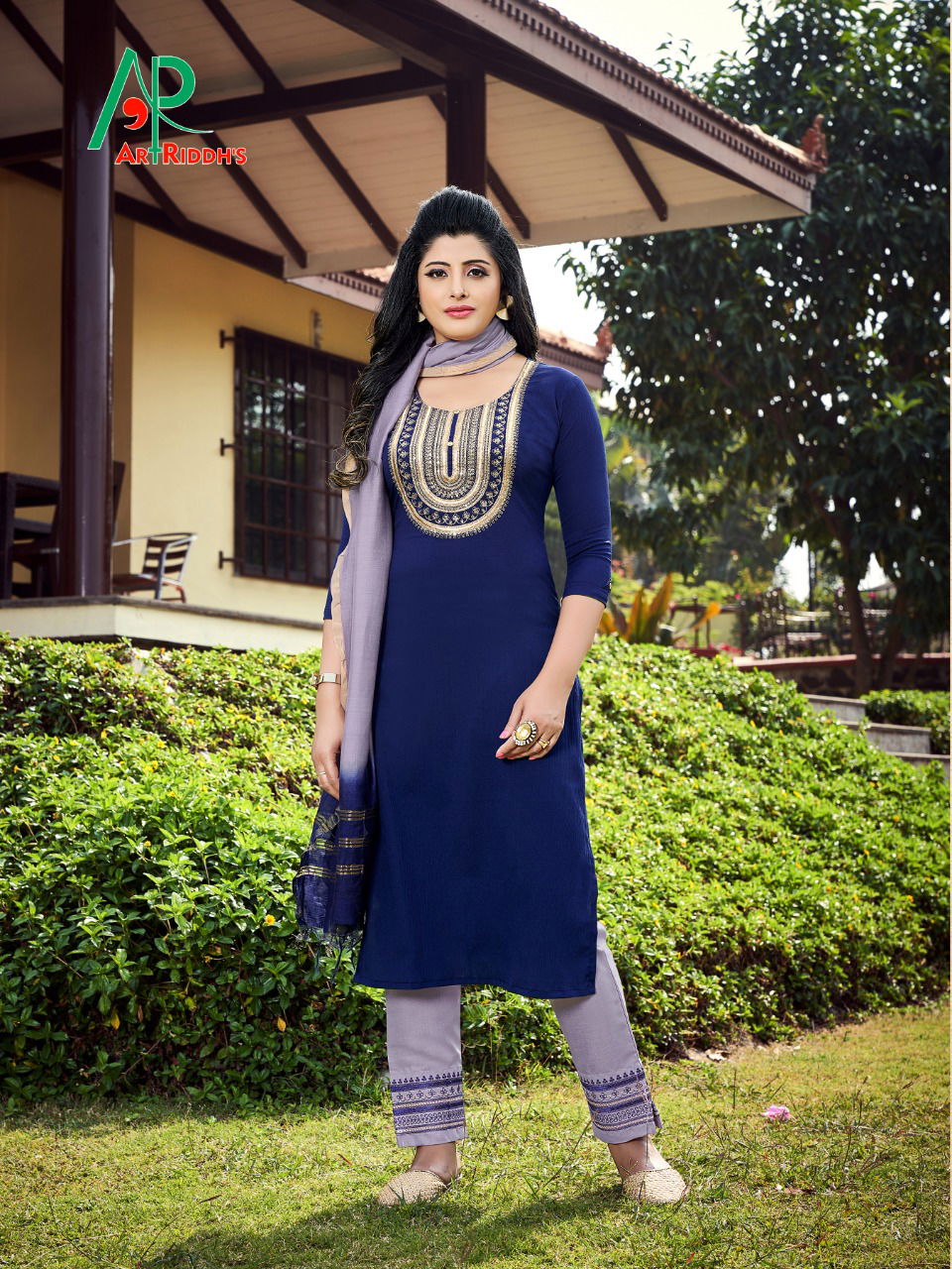 Art Sirat 3 Latest fancy Designer Heavy Festive Wear Ready Made Salwar Suit Collection
