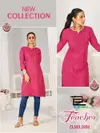 Teacher By Blue Hills Rayon Sequence Embroidered Kurti Wholesale Price In Surat