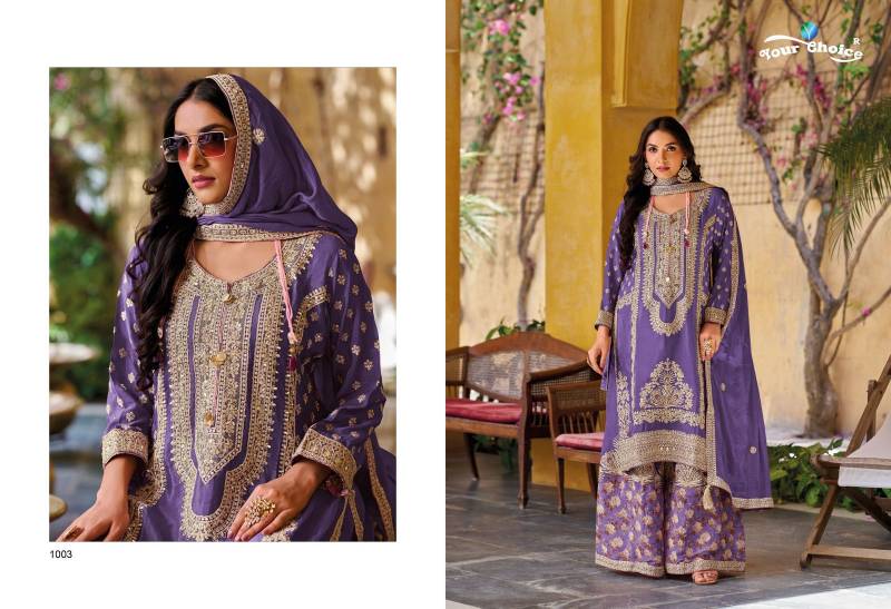 Fame By Your Choice Chinon Designer Readymade Suits Suppliers In India