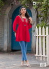 Centuri Vol 3 By Kadlee Rayon Western Ladies Top Exporters In India