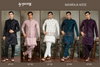 Maharaja by Shubhvastra Mode Silk Wholesale Mens Kurta Pyjama With Koti In India