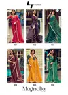 Magnolia Vol 6 By Kashvi Nc Malai Silk Embroidery Wholesale Saree In India