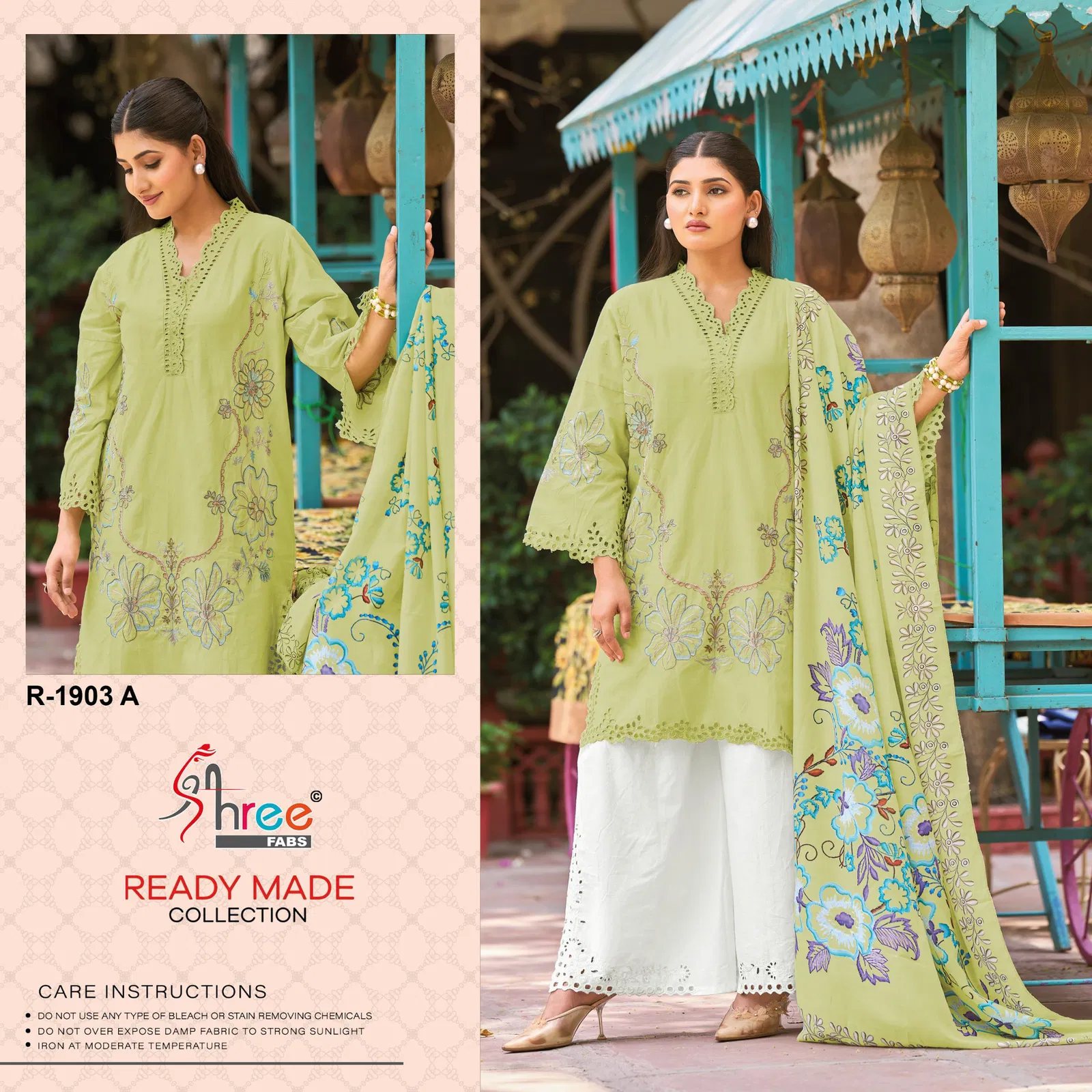 R 1903 By Shree Cambric Cottan Pakistani Readymade Suits Exporters In India