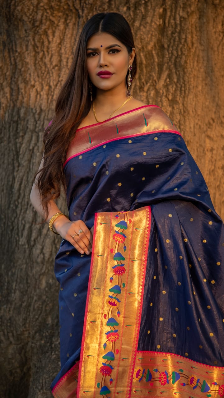 Rajyog Pathani Latest Collection fancy Festive Wear Heavy Soft Silk Saree 
