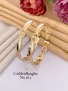 Fancy Golden Bangles Set 12 Online Wholesale