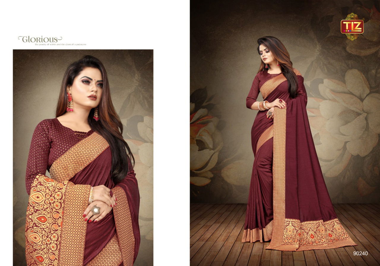Tiz Lipika Latest fancy Designer Festive Wear Heavy Georgette Sarees Collection
