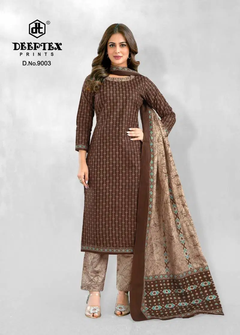 Aaliza Vol 9 By Deeptex Cotton Printed Fancy Dress Material Suppliers In India
