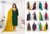 Mahika By Vishnu Vichitra Silk Embroidery Dress Material
