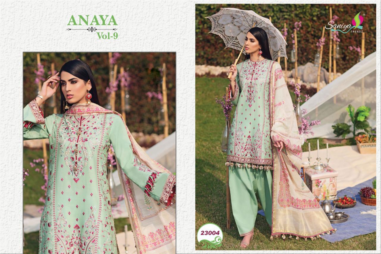 Anaya Vol-9 New Exclusive Collection of Designer Pakistani Salwar Suit  With Heavy Embroidery Work  