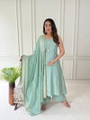 Naisha K 260 Vertican Mirror Worked Kurti With Bottom Dupatta Wholesalers In Delhi