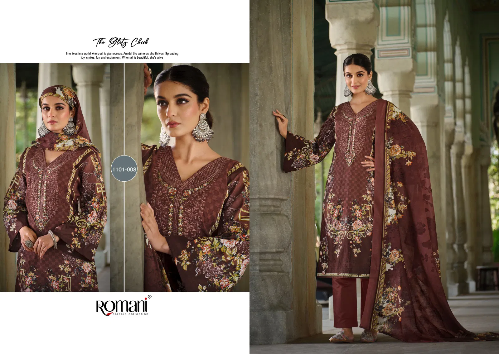 Aarzu Vol 17 By Romani Soft Cotton Printed Dress Material Orders In India