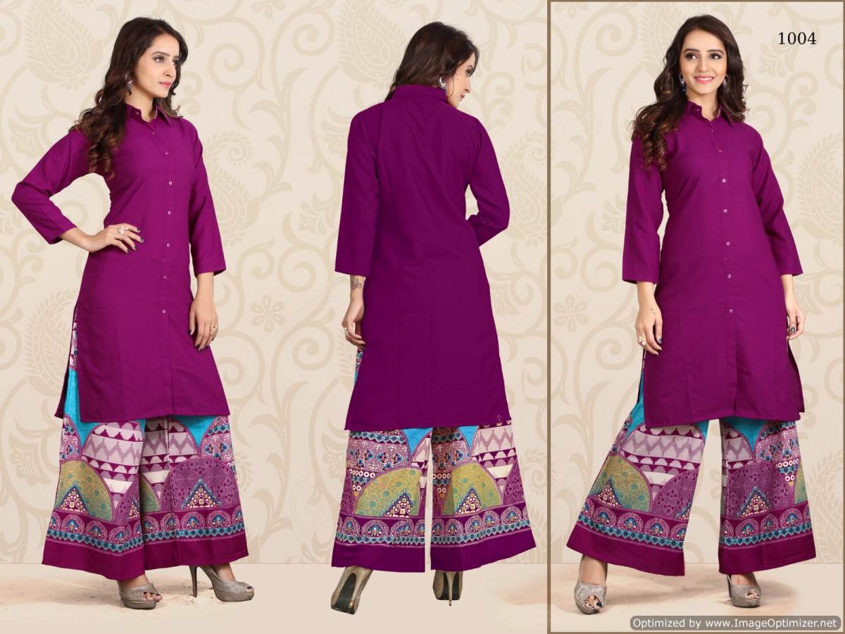 Jugni-Khwaab Latest fancy Designer Ethnic Wear Polly Cotton Printed Kurtis With Bottom Collection
 