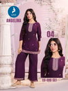Angelina By Kaya Party Wear Vichitra Co Ord Set Exporters In India
