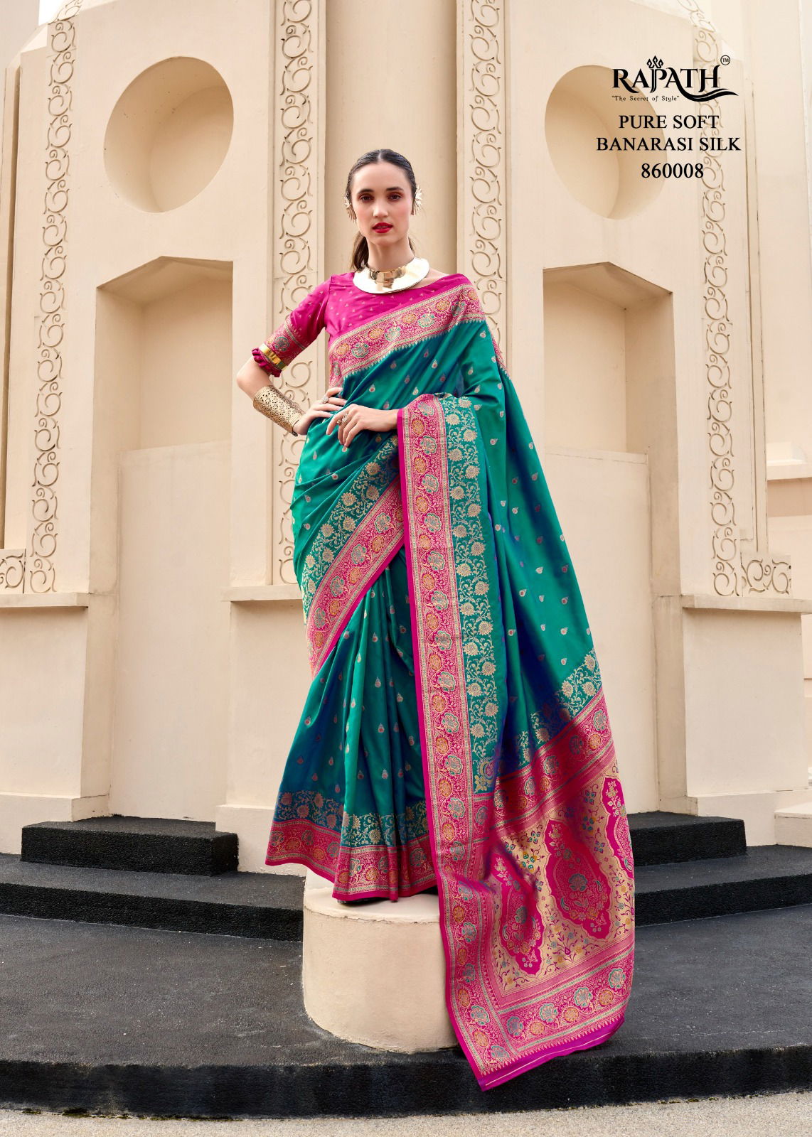 Soundarya Silk By Rajpath Banarasi Silk Wedding Wear Saree Orders In India