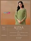 Alitaa By Vipul Crinkle Chiffon Embroidery Designer Salwar Suits Exporters In India