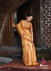 Shangrila Apsara Sequins New Party Wear Linen Latest Saree Collection
