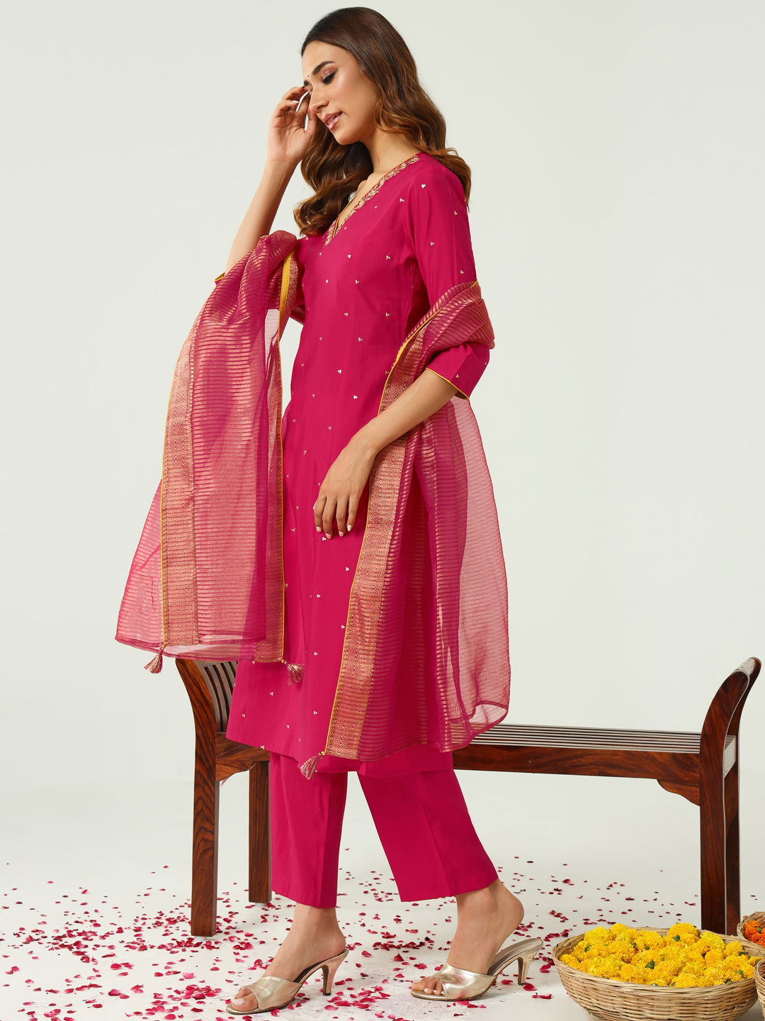 SET0000 10 Fiorra Designer Ocassion Wear Kurti With Bottom Dupatta Wholesale In India