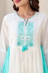 Naisha K 161 Cotton Embroidered Readymade Suit Wholesale Suppliers In India