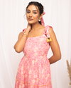 Fiorra DR0003 Cotton Printed Party Wear Ladies Western Dress Market In Surat
