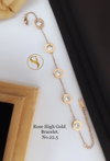 AD Diamond Rose Gold Fancy Bracelets Catalog