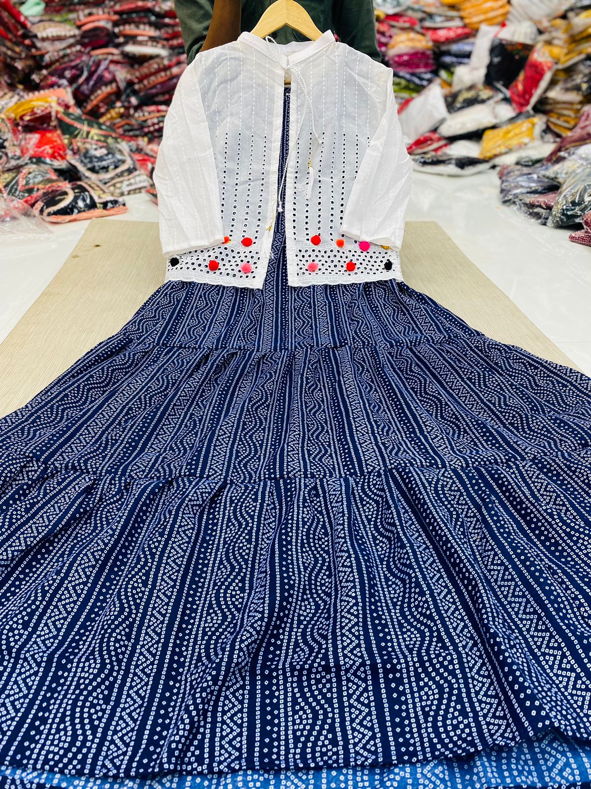 TDG Battik Koti Slub Cotton Printed Kurtis Catalog