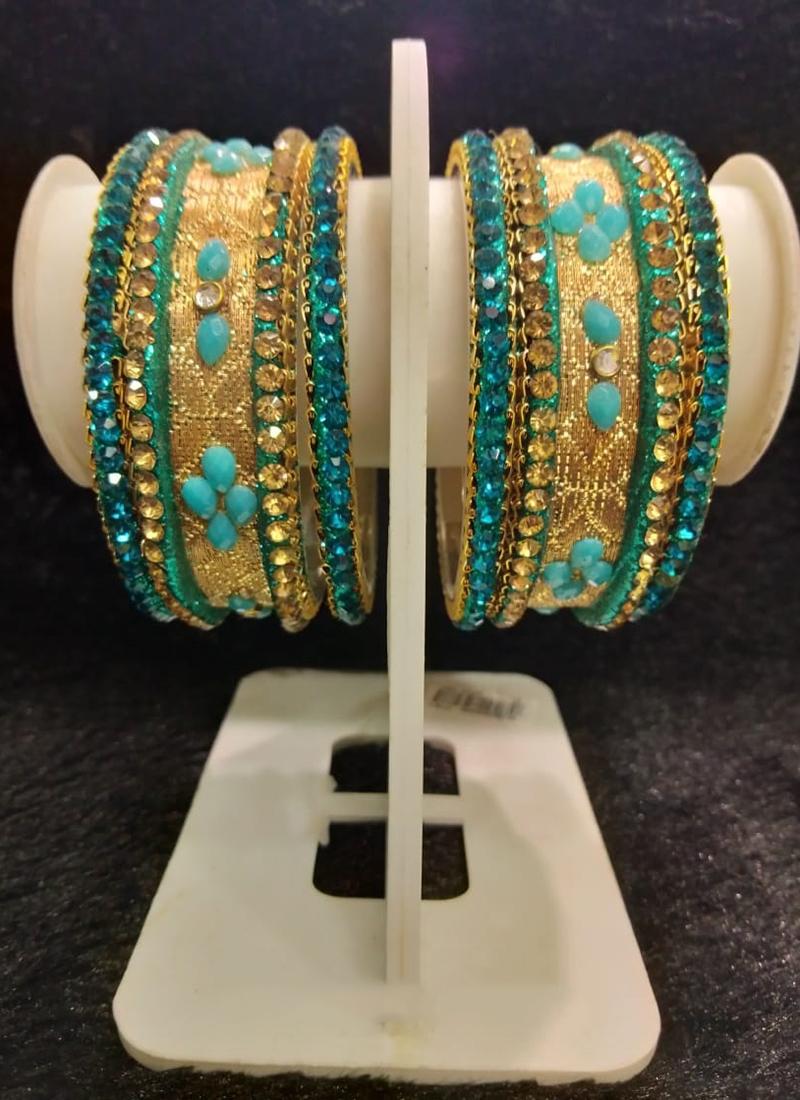 New Latest Designer Thread Work Bangles Set Collection