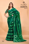 Amrita Vol 3 By Kashvi Dull Moss Daily Wear Sarees Wholesale Online