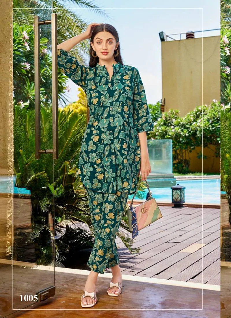Cottan Beats Vol 2 By Sankheswer Cotton Printed Co Ord Set Best Wholesale Shop In Surat