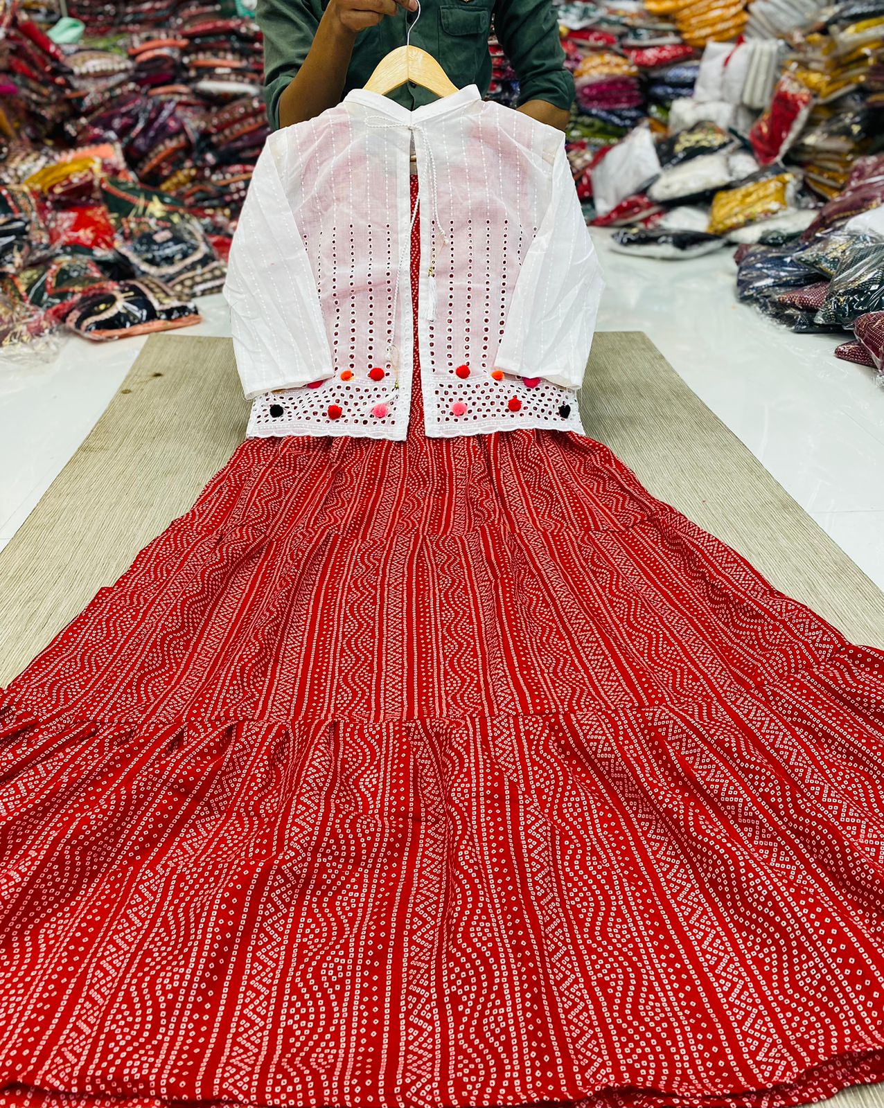 TDG Battik Koti Slub Cotton Printed Kurtis Catalog