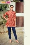 Cotton Shorties Vol 9 By Tips And Tops Cotton Ladies Top Suppliers In India
