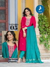 Natasha By Kaya Roman Silk Kurti With Bottom Dupatta Orders In India