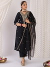 Indo Era 2561 Silk Embroidered Kurti Bottom With Dupatta Wholesale Price In Surat