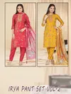 Irya Pant Set Vol 2 Shimmer Printed Readymade Suits Bulk Orders In India