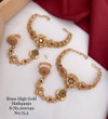Brass High Gold Wholesale Hath Panja Set in India
