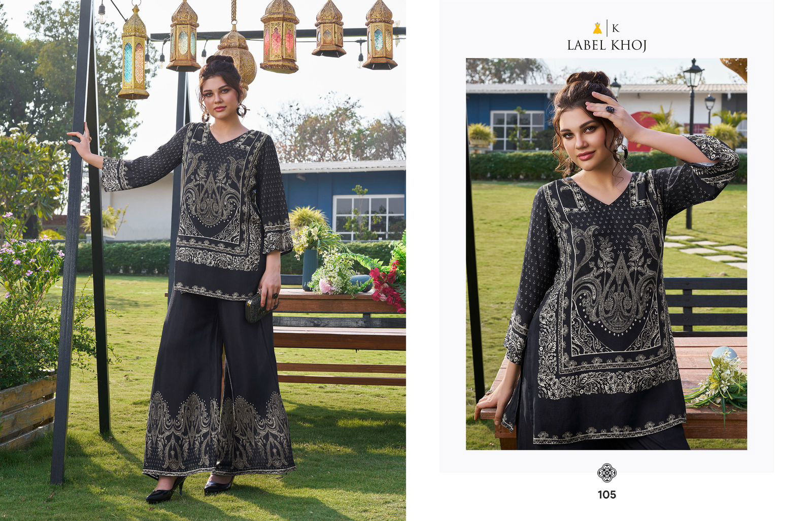 Vacay Mode By Label Khoj Viscose Printed Ladies Co Ord Set Suppliers In India