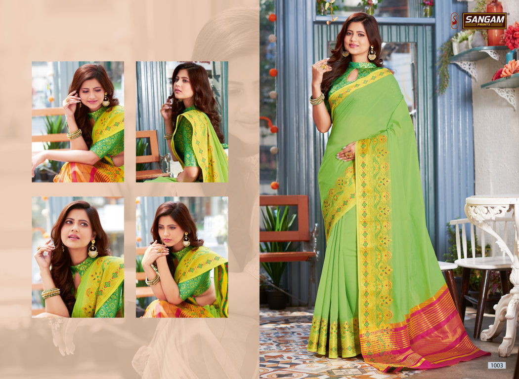 Sangam Odisha Festive Wear Silk Designer Sarees Collection