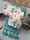 Sccf Ready H Khadi Cotton Embroidered Fancy Saree Exporters In India