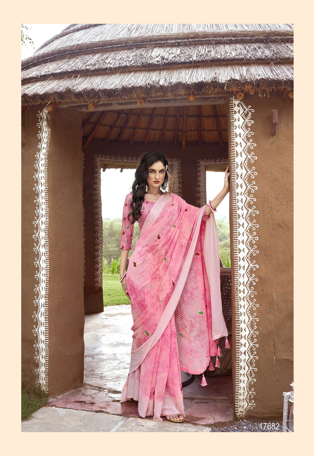 Ujala Vol 2 By Vallabhi Georgette Daily Wear Sarees Wholesale Market In Surat