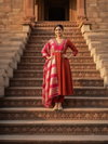 Navya Kurti 183 Silk Blend Embroidery Worked Kurti With Bottom Dupatta Bulk Orders In India