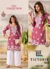 Victoria Vol 20 By Blue Hills Rayon Kurti With Bottom Wholesale Shop In Surat
