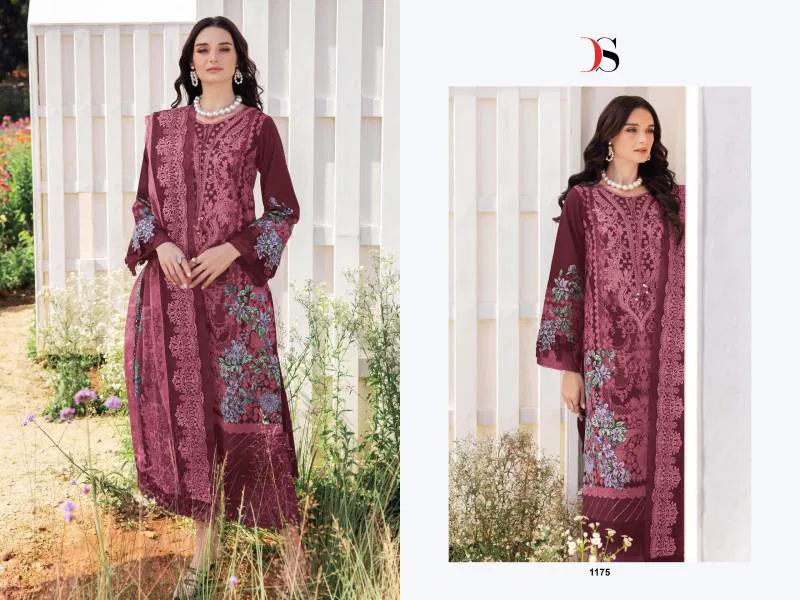 Deepsy Jade Needle Wonder 2025 Vol 2 Chiffon Dupatta Pakistani Suits Wholesale Clothing Distributors In India